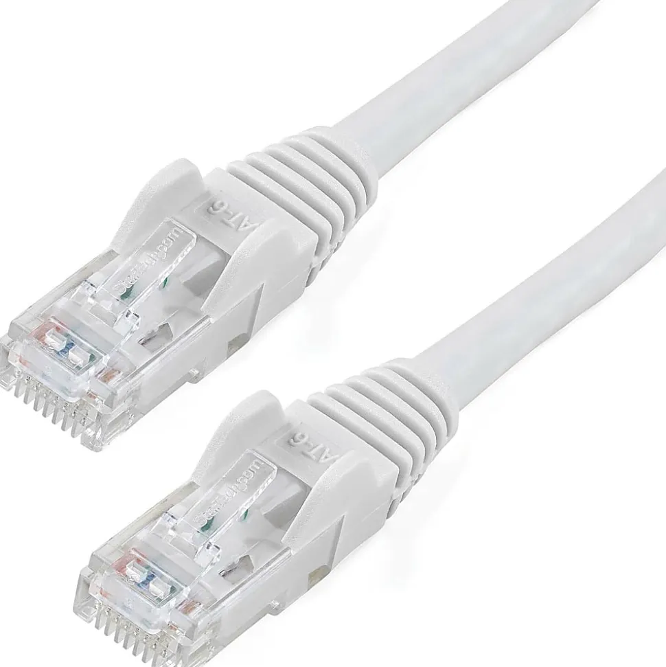 StarTech.com 35ft CAT6 Ethernet Cable - White Snagless Gigabit CAT 6 Wire