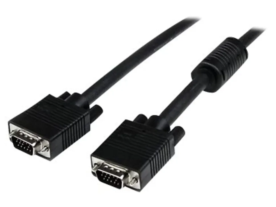StarTech.com 20 ft Coax High Res Monitor VGA Cable HD15 M/M - Connect your VGA monitor with the highest quality connection available - MXT101MMHQ20