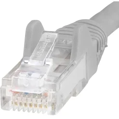 StarTech.com 9 ft Gray Cat6 Cable with Snagless RJ45 Connectors - Cat6 Ethernet Cable - 9ft UTP Cat 6 Patch Cable - N6PATCH9GR