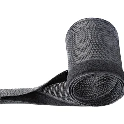 StarTech.com 10ft (3m) Cable Management Sleeve, Braided Mesh Wire Wraps/Floor Cable Covers, Computer Cable Manager/Cord Concealer