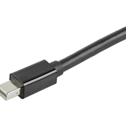 StarTech.com 6ft (2m) HDMI to Mini DisplayPort Cable 4K 30Hz - Active HDMI to mDP Adapter Cable with Audio - HD2MDPMM2M