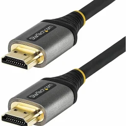 StarTech.com 6ft (2m) Premium Certified HDMI 2.0 Cable, High Speed Ultra HD 4K 60Hz HDMI Cable with Ethernet, HDR10, UHD HDMI Monitor Cord - HDMMV2M