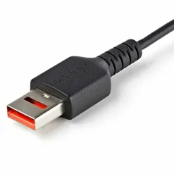 StarTech.com 3ft (1m) Secure Charging Cable, USB-A to USB-C Data Blocker Charge-Only Cable, Secure Charger Adapter Cable  - USBSCHAC1M
