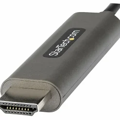 StarTech.com 6ft (2m) USB C to HDMI Cable 4K 60Hz with HDR10, Ultra HD USB Type-C to HDMI 2.0b Video Adapter Cable, DP 1.4 Alt Mode HBR3