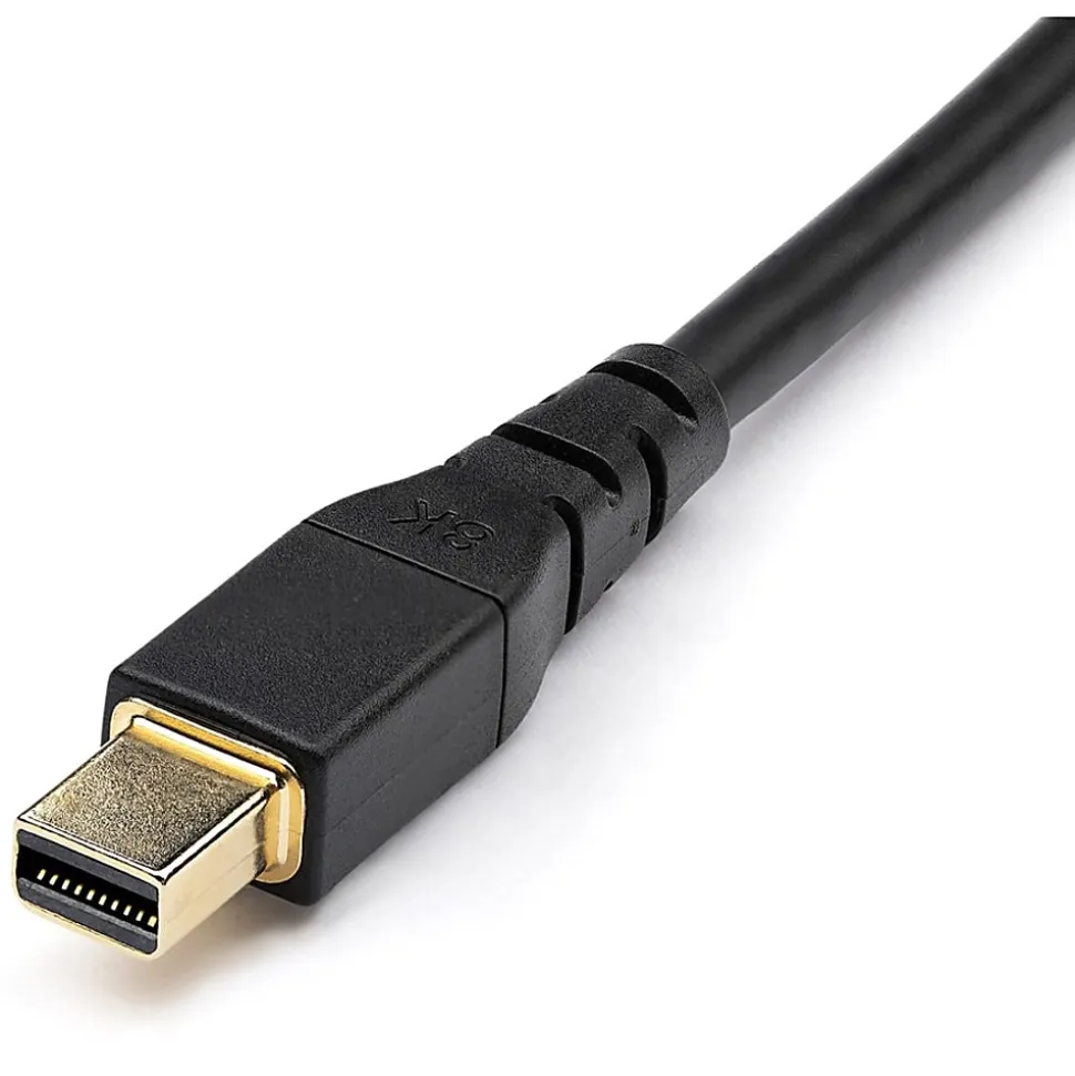 StarTech.com 6ft 2m VESA Certified Mini DisplayPort to DisplayPort 1.4 Cable, 8K 60Hz HBR3 HDR, Super UHD 4K 120Hz, mDP to DP Slim Cord