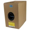 StarTech.com 1000 ft Roll of Blue Plenum CMP Cat5e Solid UTP Bulk Cable  - Cat5e Bulk Cable - Cat5e Plenum Cable - WIR5ECMPBL