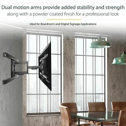 StarTech.com Full Motion TV Wall Mount - For up to 80