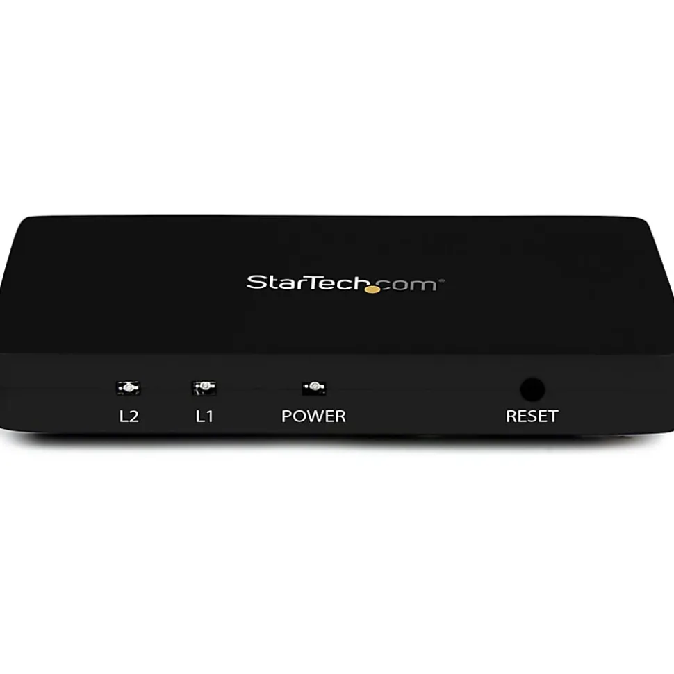 StarTech.com HDMI Splitter 1 In 2 Out - 4k 30Hz - 2 Port - Aluminum - HDMI Multi Port - HDMI Audio Splitter - ST122HD4K