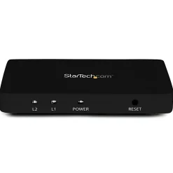 StarTech.com HDMI Splitter 1 In 2 Out - 4k 30Hz - 2 Port - Aluminum - HDMI Multi Port - HDMI Audio Splitter - ST122HD4K
