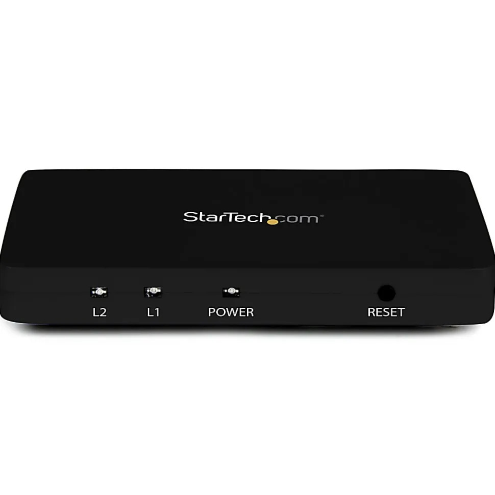 StarTech.com HDMI Splitter 1 In 2 Out - 4k 30Hz - 2 Port - Aluminum - HDMI Multi Port - HDMI Audio Splitter - ST122HD4K
