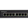 StarTech.com Industrial 8 Port Gigabit PoE Switch 30W - Power Over Ethernet Switch - GbE POE+ Network Switch - IESC1G80UP