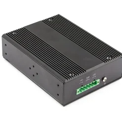 StarTech.com Industrial 5 Port Gigabit Ethernet Switch w/4 PoE RJ45 +2 SFP Slots 30W 802.3at PoE+ 1 - IES1G52UP12V