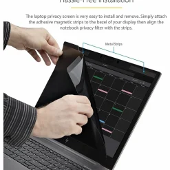 StarTech.com 15 in Laptop Privacy Screen - Matte or Glossy - Magnetic - Laptop Security Screen Filter (PRIVSCNLT15)