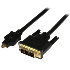 StarTech.com 2m Micro HDMI to DVI-D Cable - M/M - 6.56 ft DVI/HDMI Video Cable  - HDDDVIMM2M