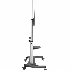 StarTech.com Mobile TV Stand, Heavy Duty TV Cart for 60-100