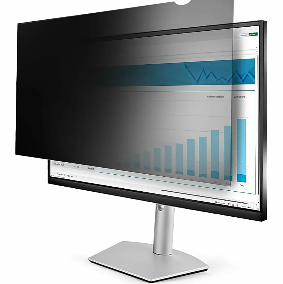 StarTech.com Monitor Privacy Screen for 32 inch PC Display, Computer Screen Security Filter