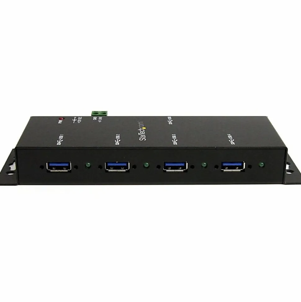 StarTech.com Mountable 4 Port Rugged Industrial SuperSpeed USB 3.0 Hub