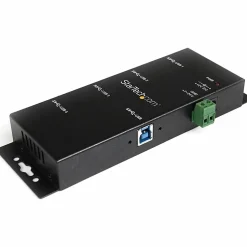 StarTech.com Mountable 4 Port Rugged Industrial SuperSpeed USB 3.0 Hub