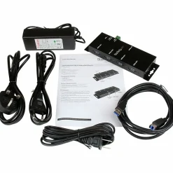 StarTech.com Mountable 4 Port Rugged Industrial SuperSpeed USB 3.0 Hub