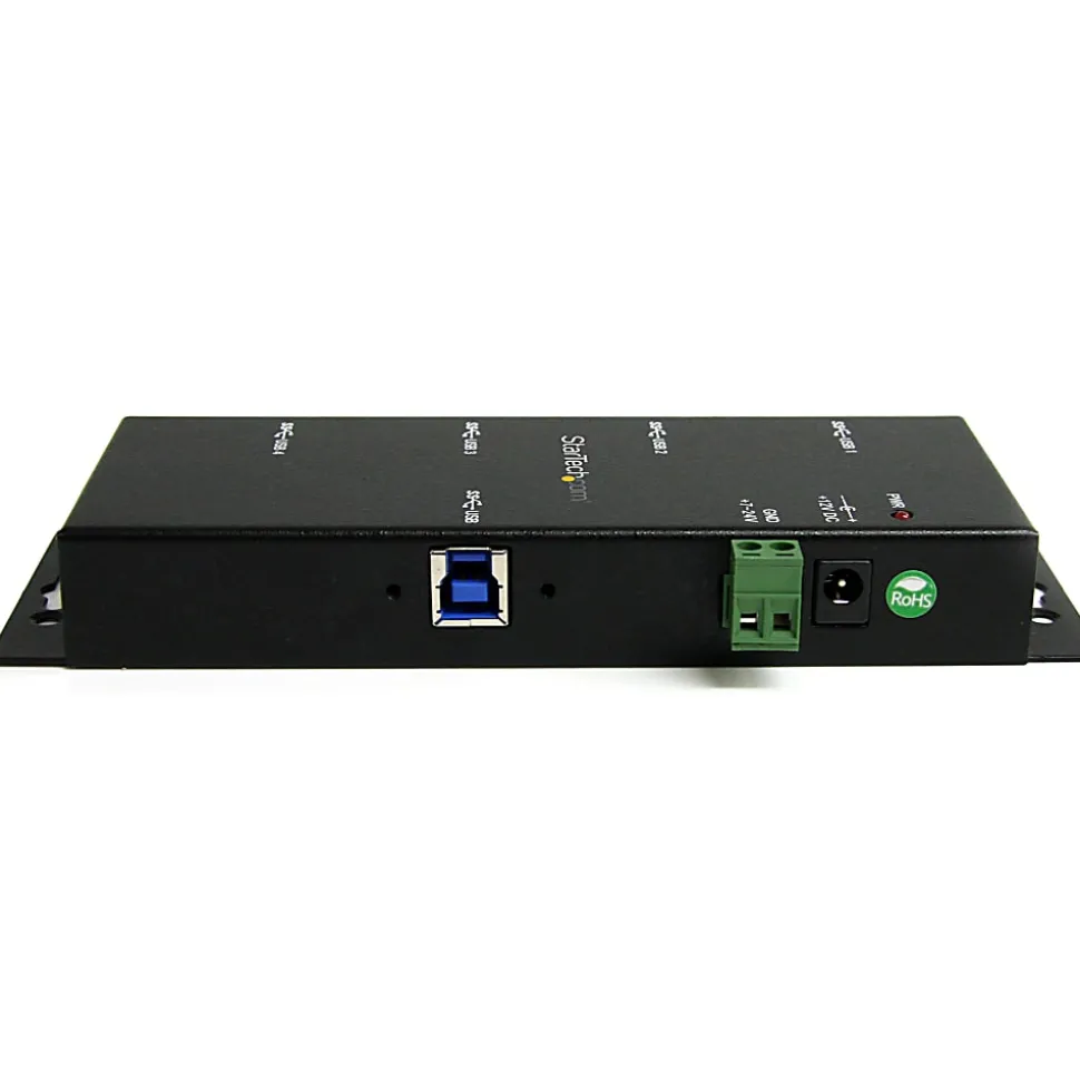 StarTech.com Mountable 4 Port Rugged Industrial SuperSpeed USB 3.0 Hub