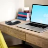 StarTech.com Mouse Pad with Hand rest, 6.7x7.1x 0.8in (17x18x2cm), Ergonomic Mouse Pad w/ Wrist Support, Non-Slip PU Base, Gel Mouse Pad