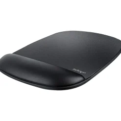 StarTech.com Mouse Pad with Hand rest, 6.7x7.1x 0.8in (17x18x2cm), Ergonomic Mouse Pad w/ Wrist Support, Non-Slip PU Base, Gel Mouse Pad