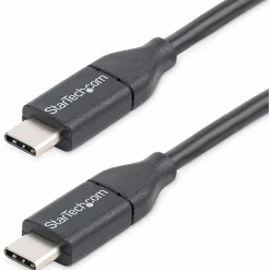 StarTech.com 0.5m USB C Cable - M/M - USB 2.0 - USB-C Charger Cable - USB 2.0 Type C Cable - Short USB C Cable - 1.64 ft USB Data Transfer Cable
