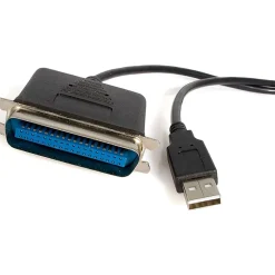 StarTech.com Parallel printer adapter - USB - parallel - 6 ft - Add a Centronics parallel port to your desktop or laptop PC through USB - ICUSB1284