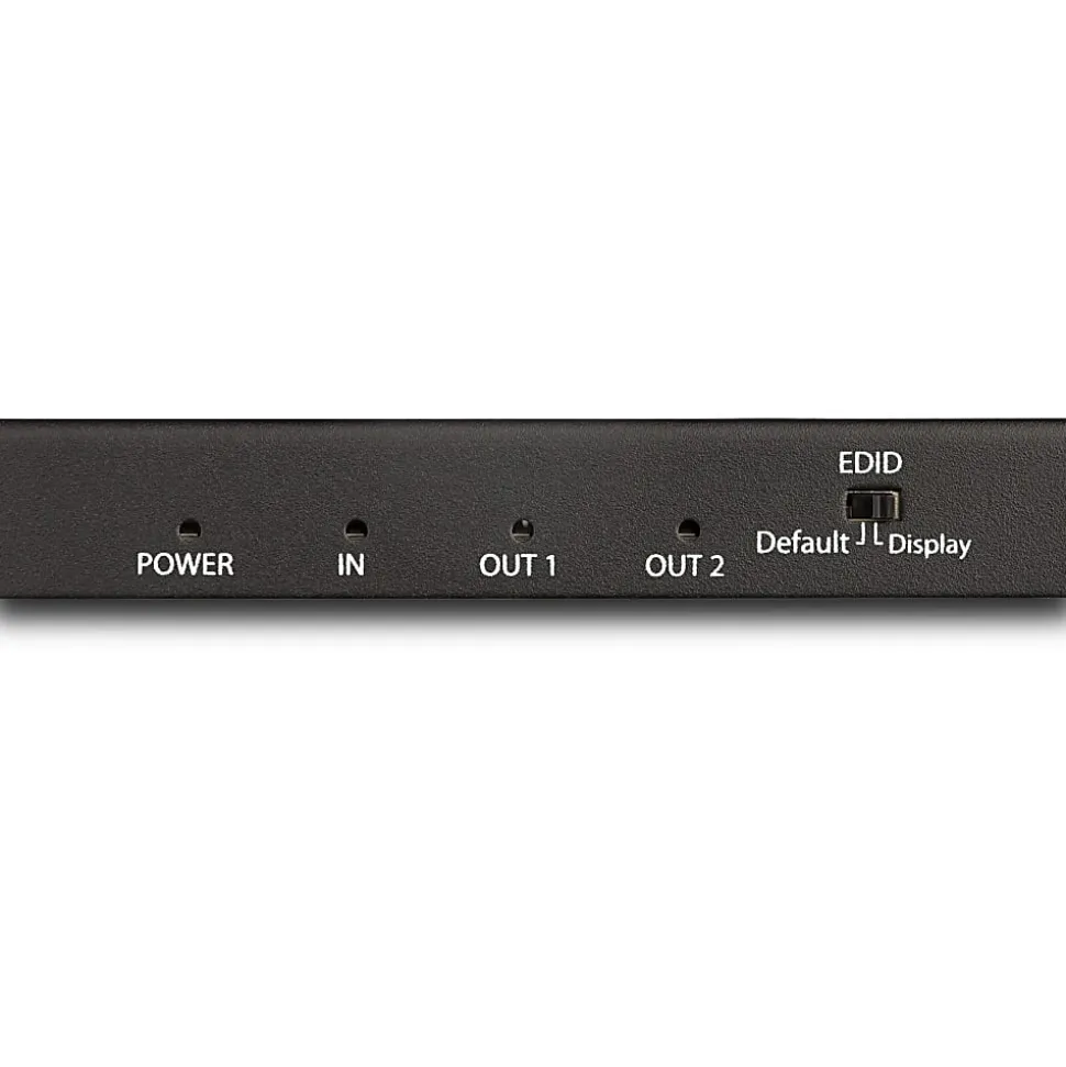 StarTech.com 2 Port HDMI Splitter - 4K 60Hz - 1x2 Way HDMI 2.0 Splitter - HDR - ST122HD202 - Displays the same image with sound on 2 screens