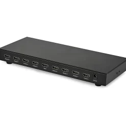 StarTech.com 8-Port 4K 60Hz HDMI Splitter - HDR Support - HDMI 2.0 Splitter - 7.1 Surround Sound Audio - ST128HD20