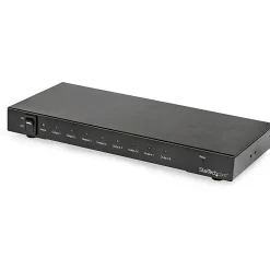 StarTech.com 8-Port 4K 60Hz HDMI Splitter - HDR Support - HDMI 2.0 Splitter - 7.1 Surround Sound Audio - ST128HD20