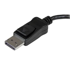 StarTech.com 3-Port Multi Monitor Adapter, DisplayPort 1.2 MST Hub, Dual 4K, 1x 1080p, Video Splitter for Extended Desktop Mode, Windows
