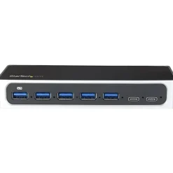 StarTech.com 7 Port USB C Hub - USB-C to 5x USB-A and 2x USB-C - USB 3.0 - 7 port USB Hub - USB C to USB A Hub - HB30C5A2CSC
