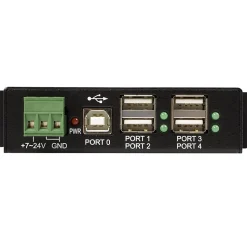 StarTech.com 4-Port USB 2.0 Hub - Add four rugged external USB 2.0 ports from a single USB connection - ST4200USBM