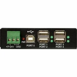 StarTech.com 4-Port USB 2.0 Hub - Add four rugged external USB 2.0 ports from a single USB connection - ST4200USBM