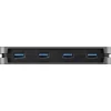 StarTech.com 4 Port USB 3.0 Hub, 4x USB-A, 5Gbps Laptop/Desktop USB Type-A Hub, USB Bus Powered, 11" Long Cable with Cable Management