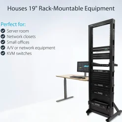 StarTech.com 2-Post Server Rack