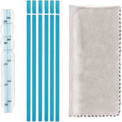 StarTech.com Privacy Screen Adhesive Strips And Mounting Tabs Installation Kit