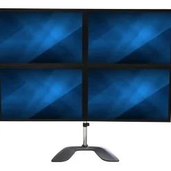 StarTech.com Quad Monitor Stand - Desktop VESA 4 Monitor Arm up to 32