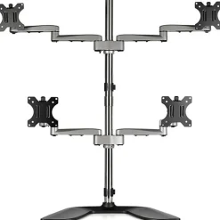 StarTech.com Quad Monitor Stand - Desktop VESA 4 Monitor Arm up to 32