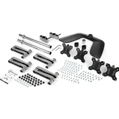 StarTech.com Quad Monitor Stand - Desktop VESA 4 Monitor Arm up to 32