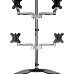 StarTech.com Quad Monitor Stand - Desktop VESA 4 Monitor Arm up to 32