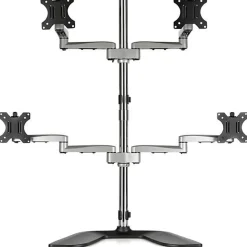 StarTech.com Quad Monitor Stand - Desktop VESA 4 Monitor Arm up to 32
