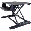 StarTech.com Sit Stand Desk Converter - Large 35in Work Surface - Adjustable Stand up Desk -  - ARMSTSLG
