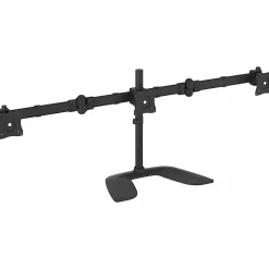 StarTech.com Triple Monitor Stand - Crossbar - Steel & Aluminum - - ARMBARTRIO2