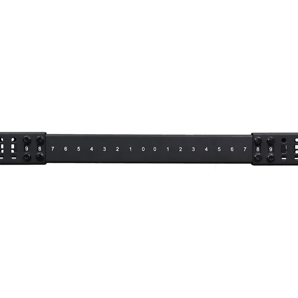 StarTech.com 25U Adjustable Depth Open Frame 4 Post Server Rack w/ Casters/Levelers and Cable Management Hooks - - 4POSTRACK25U