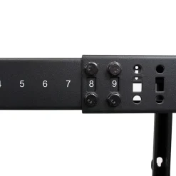 StarTech.com 25U Adjustable Depth Open Frame 4 Post Server Rack w/ Casters/Levelers and Cable Management Hooks - - 4POSTRACK25U