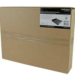 StarTech.com 2U 16in Universal Vented Rack Mount Cantilever Shelf - Fixed Server Rack Cabinet Shelf - 50lbs / 23kg