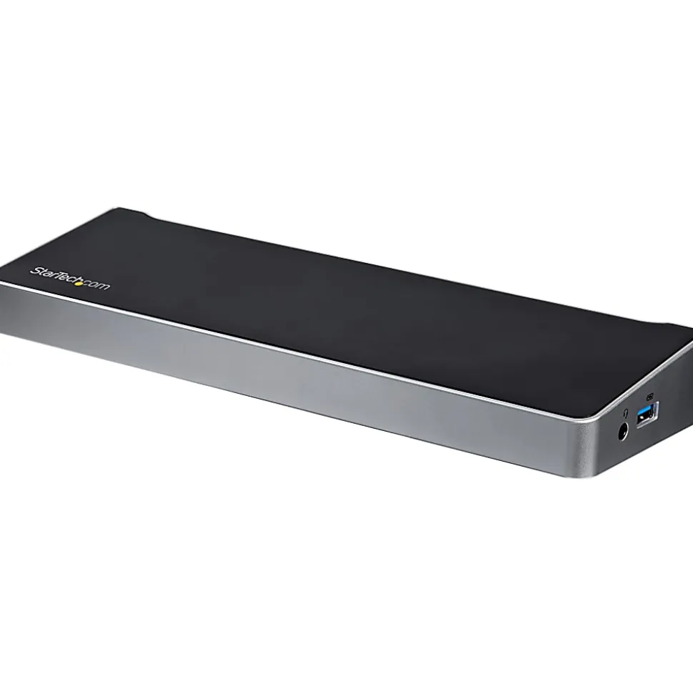StarTech.com USB C Dock - Compatible with Windows/macOS - Supports Triple 4K Ultra HD Monitors - 60W Power Delivery - DK30CH2DPPD