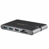 StarTech.com USB-C Multiport Adapter with HDMI and VGA - Mac/Windows - 3x USB 3.0 - SD/micro SD - PD - DKT30CHVSCPD